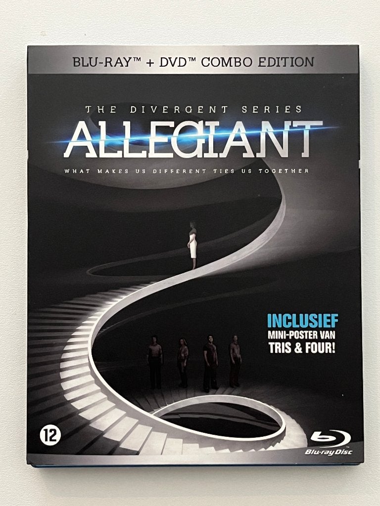 Allegiant (Blu-ray + DVD Combo) The Divergent Series, Cd's en Dvd's, Nederlands, Film, Science Fiction en Fantasy, Ophalen of Verzenden