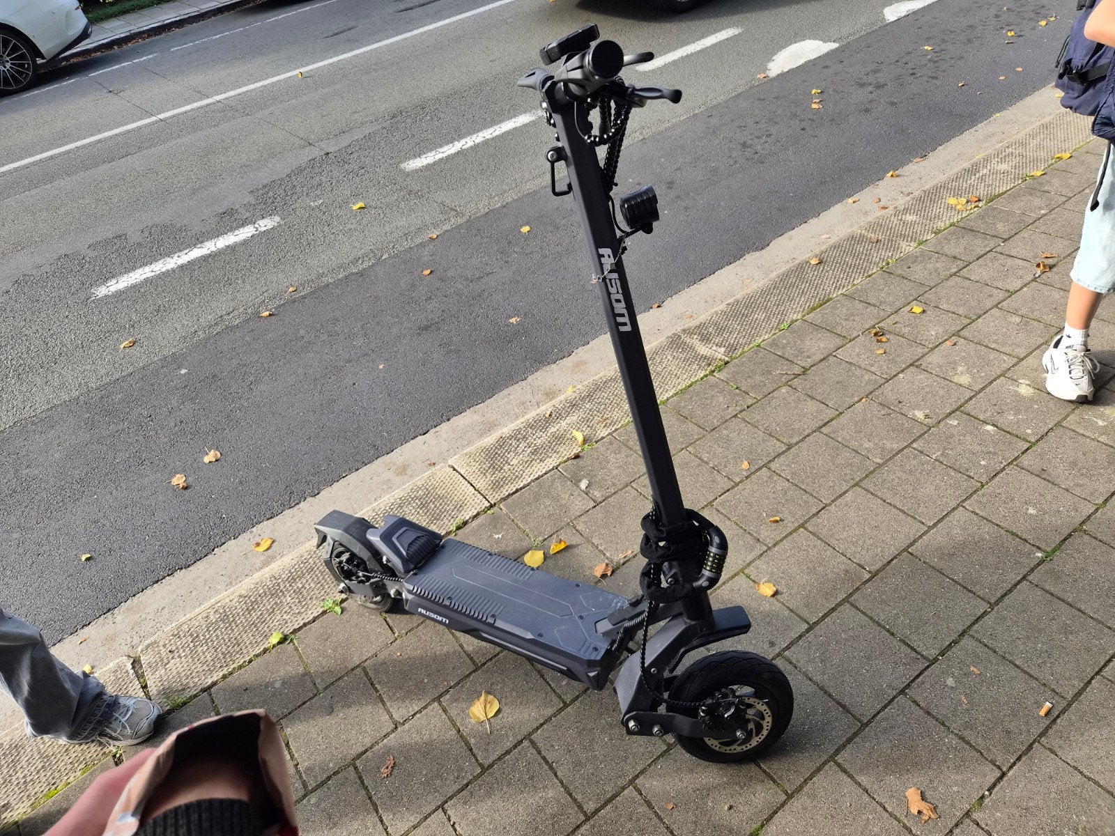 Electric scooter 50kmh, Enlèvement