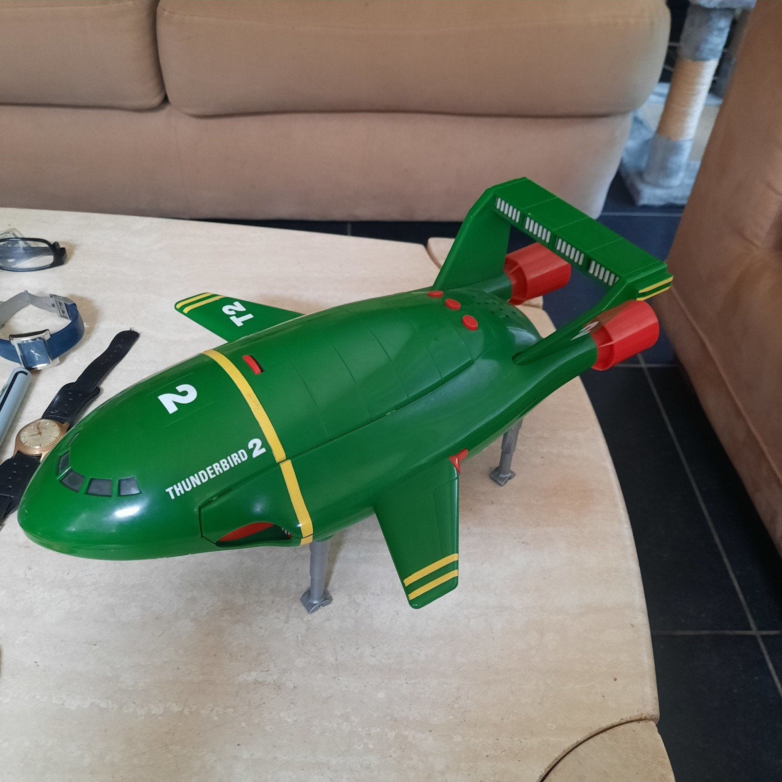 Thunderbird 2 van Matchbox uit 1992 ! Doe bod  !, Ophalen of Verzenden