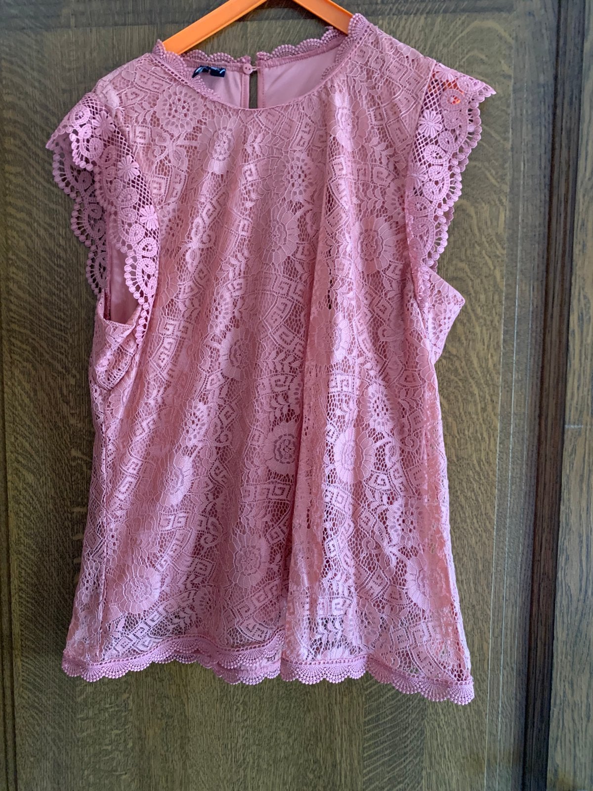 Blouse in oudroze kleur mazt XL, Kleding | Dames, Ophalen of Verzenden, Zo goed als nieuw, Maat 46/48 (XL) of groter