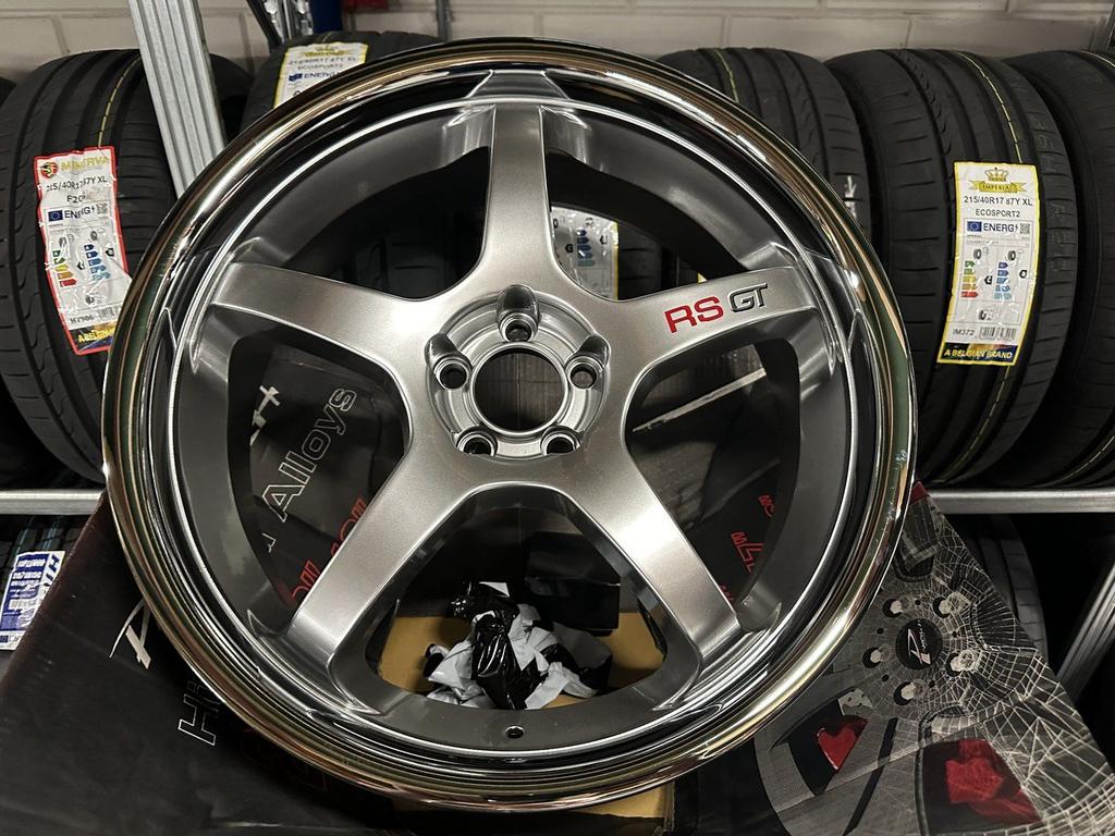 NIEUWE 19inch Breyton Look Cup Velgen set! 5x100 ZEER DIK!, Auto-onderdelen, 19 inch, -, -, Banden en Velgen
