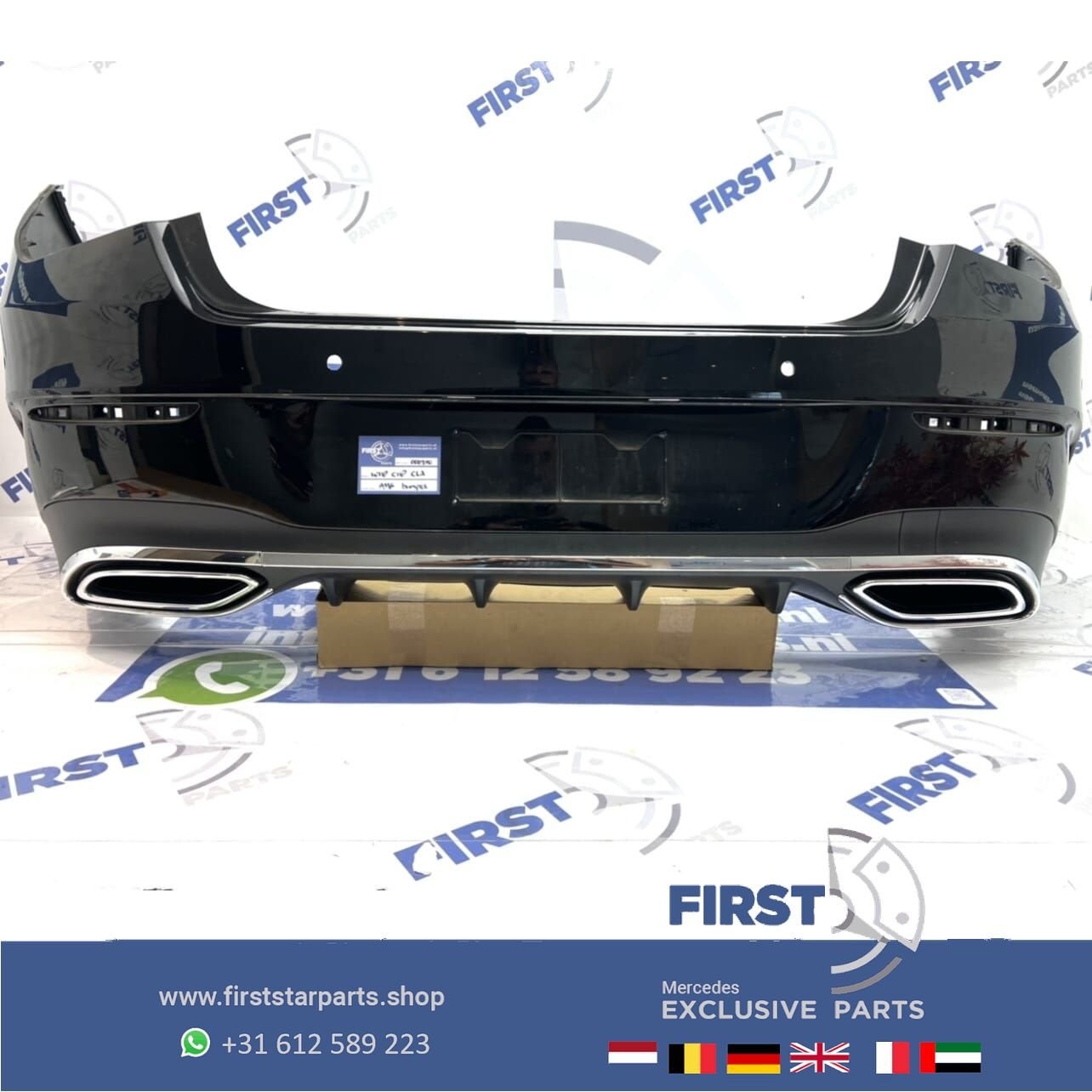 W118 C118 AMG Achterbumper + diffuser Mercedes CLA Klasse 20