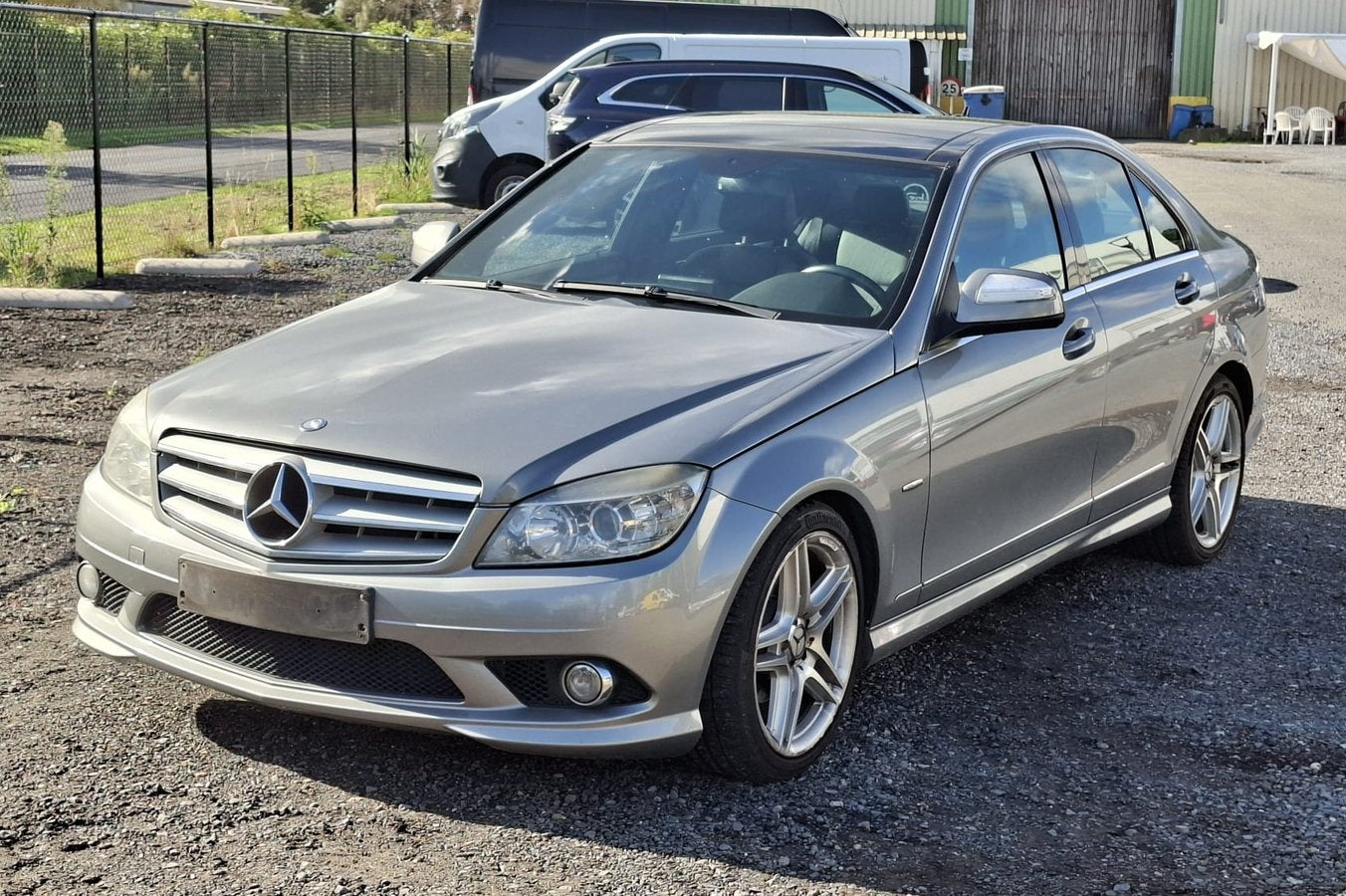 Mercedes-Benz C220 CDI Avantgarde AMG Automaat, Auto's, Automaat, Achterwielaandrijving, Zwart, 4 cilinders