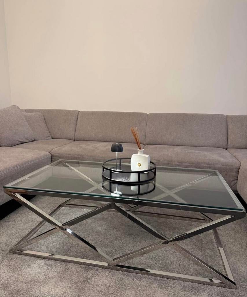 table basse, Enlèvement, Utilisé, Verre