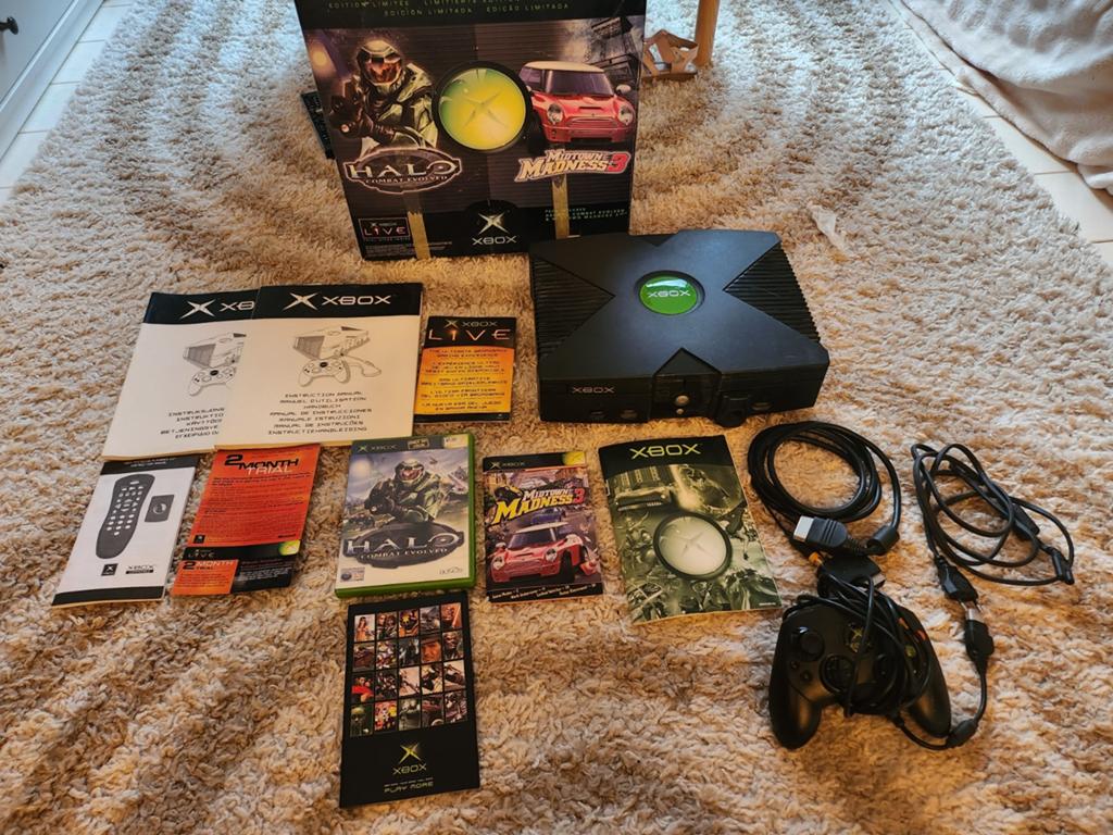 Xbox classic limited edition, Games en Spelcomputers, Spelcomputers | Xbox Original, Ophalen of Verzenden