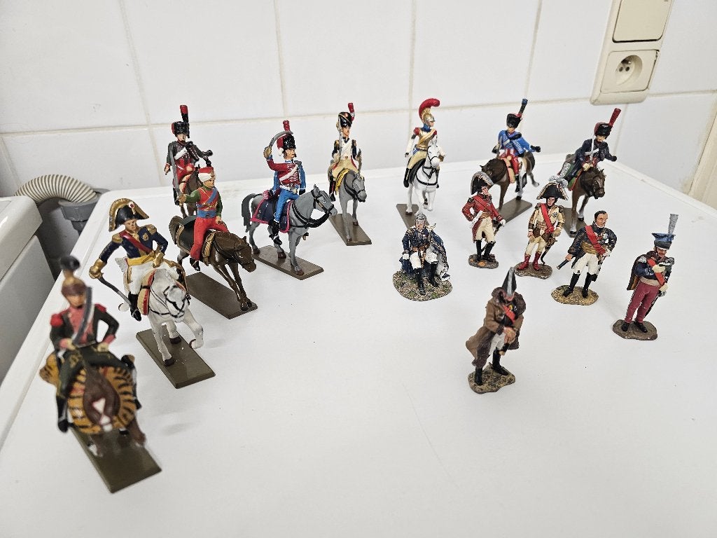COLLECTION FIGURINES EN PLOMB DE NAPOLEON ET SA GARDE, Ophalen, Zo goed als nieuw, Overige typen