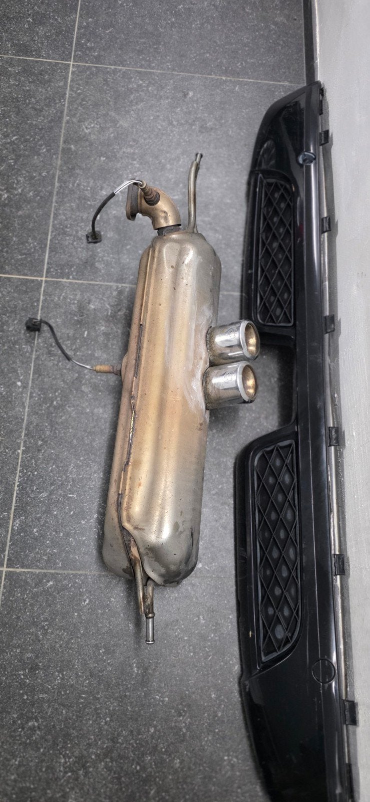 pot original brabus smart fortwo 451, Autos : Pièces & Accessoires, Enlèvement ou Envoi, Smart