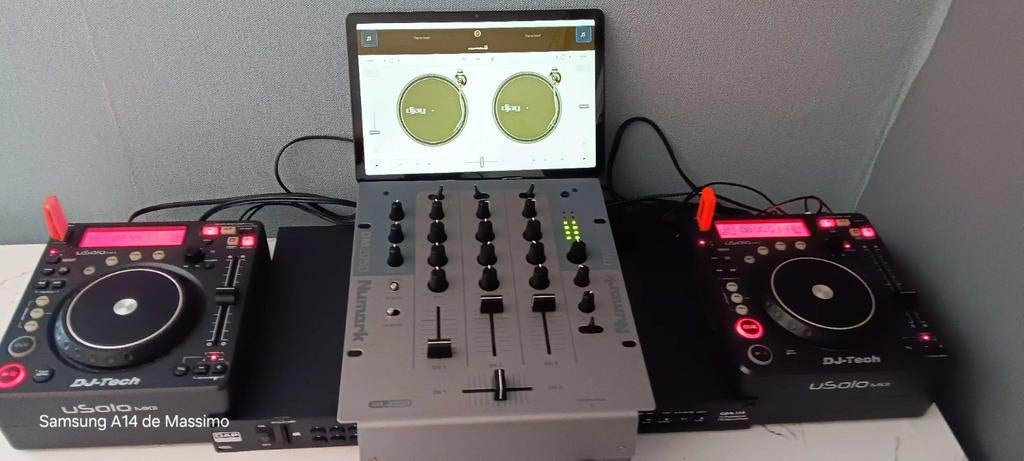 Kit dj usb avec table de mixage.2 entrée usb et midi, Enlèvement