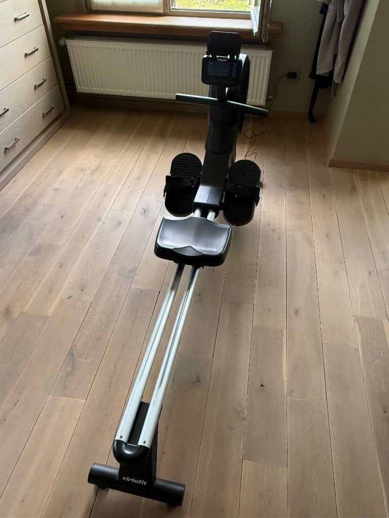 Virtufit roeimachine, Sport en Fitness, Ophalen, Benen, Aluminium, Zo goed als nieuw