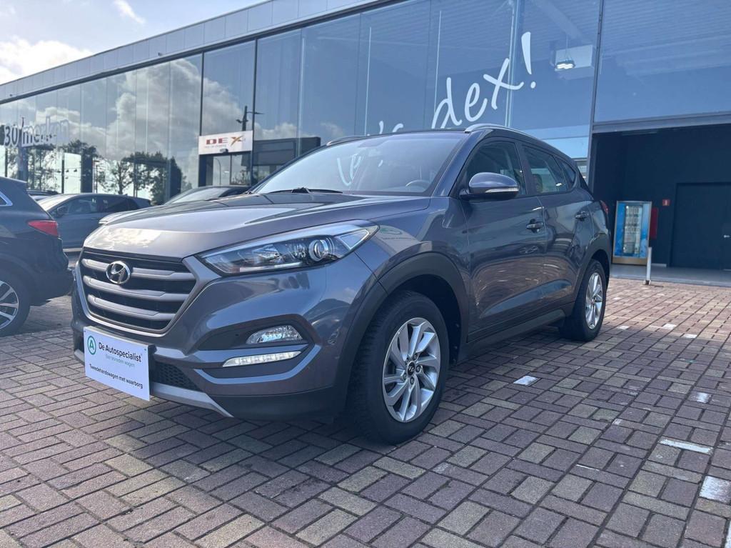 Hyundai Tucson Trend 2WD (année de construction 2016), Autos, Hyundai, Cuir, Argent ou Gris, Achat, Euro 6