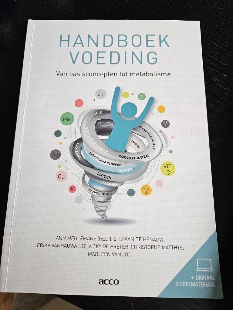 Handboek voeding, Boeken, Gezondheid, Dieet en Voeding, Ophalen, Zo goed als nieuw, Dieet en Voeding