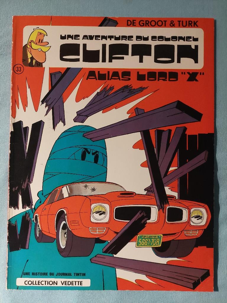 Clifton (1ère série) T.6 Alias lord X - eo - TB état, Eén stripboek, Ophalen of Verzenden, Gelezen