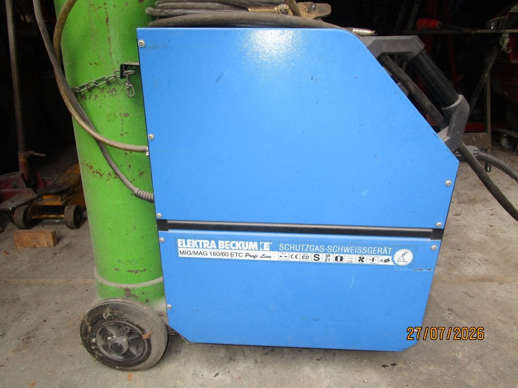 Halfautomaat Elektra Beckum, Ophalen, Gebruikt
