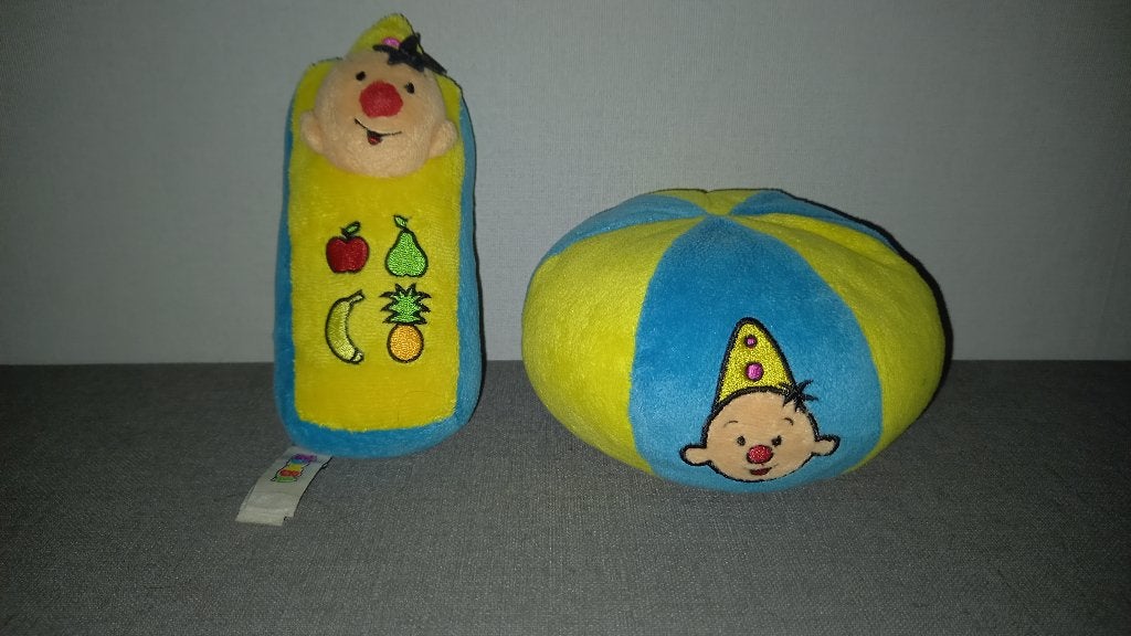 Bumba pluche speelgoed, Kinderen en Baby's, Speelgoed | Knuffels en Pluche, Ophalen of Verzenden, Gebruikt, Met geluid