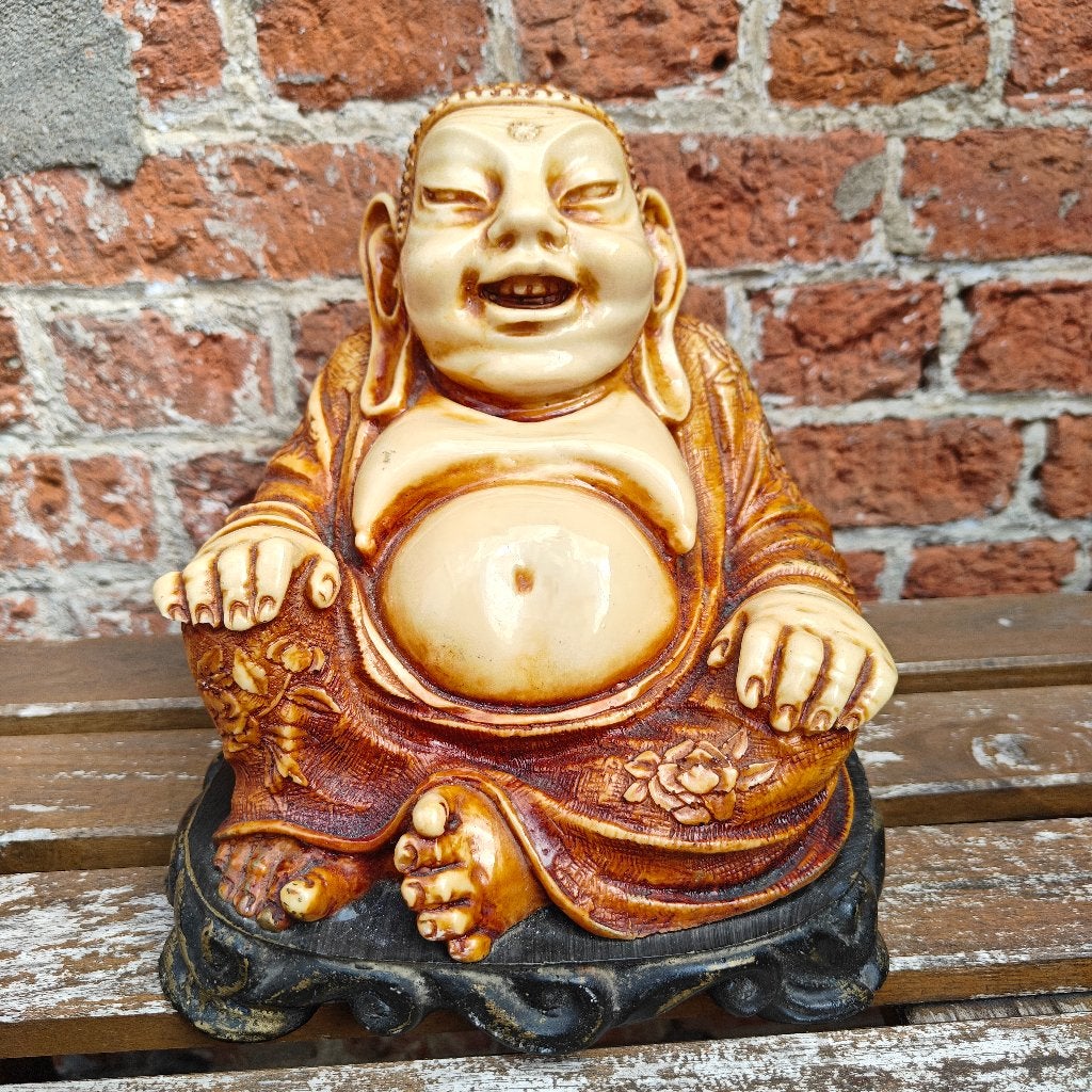 Boeddha beeld Hotei 20cm, Ophalen, Zo goed als nieuw, Religie