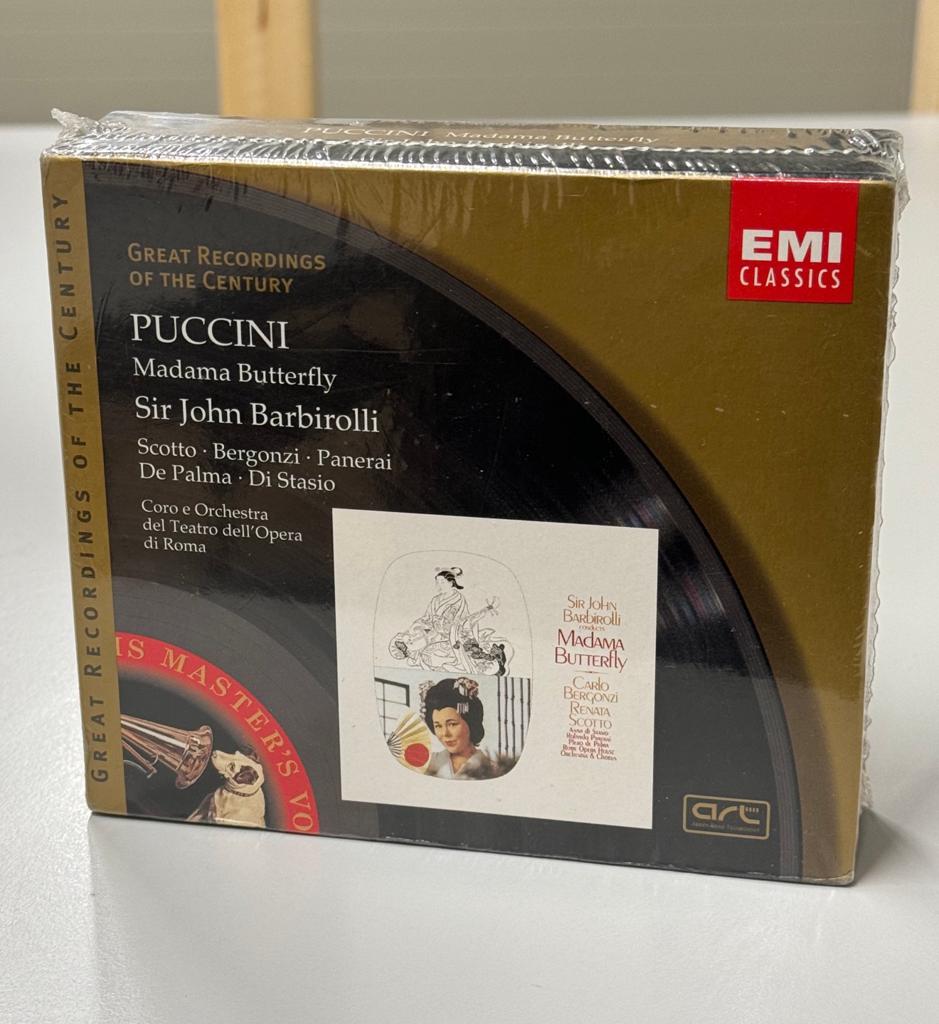 Puccini Madama Butterfly Scotto Sir John Barbirolli (2 CD), Ophalen of Verzenden, Nieuw in verpakking, Boxset
