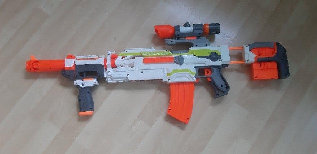 Nerf Modulus, Enlèvement, Utilisé
