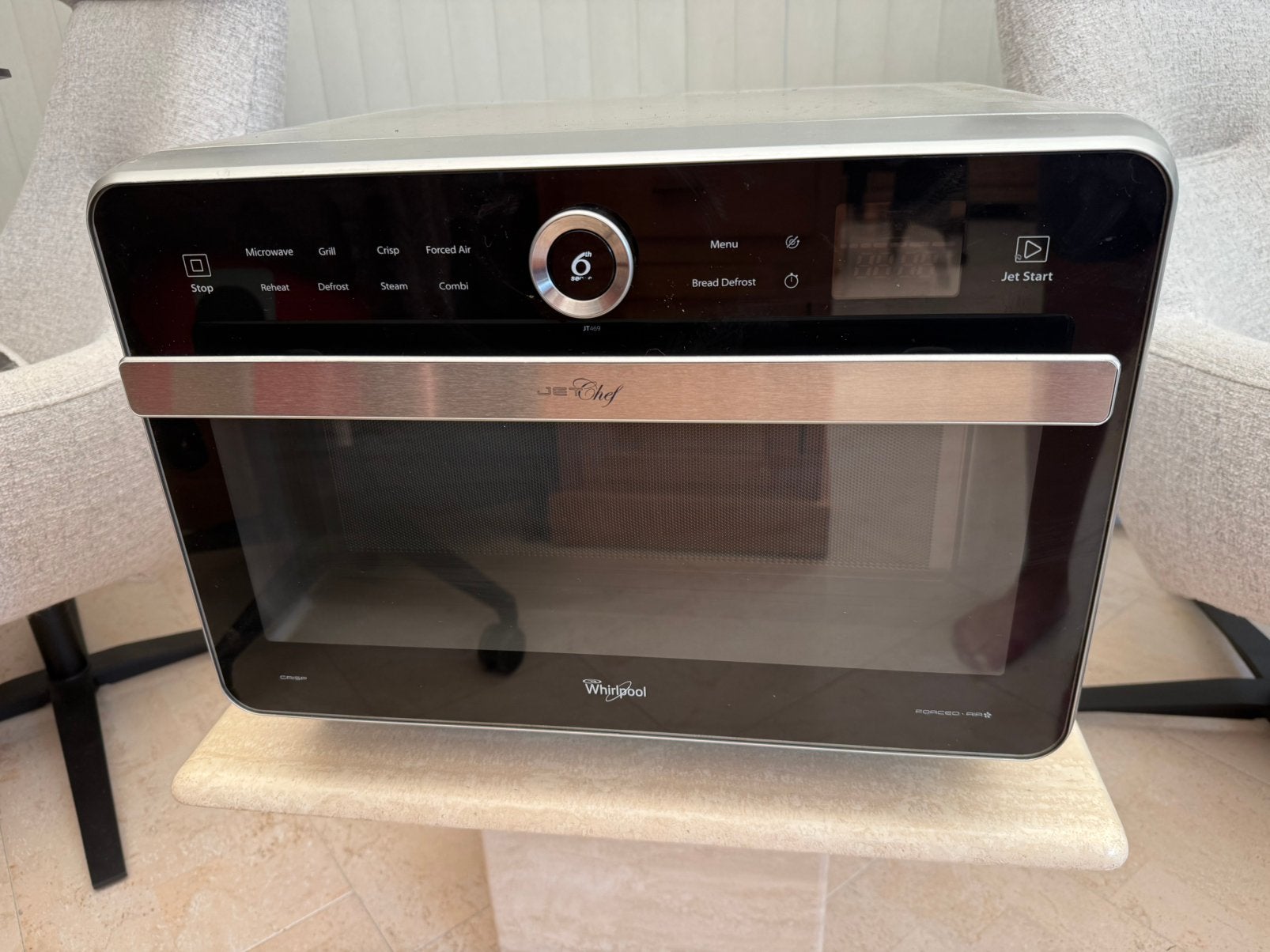 Whirpool microgolfoven Jt469sl, Whirlpool, Enlèvement, Utilisé, 45 à 60 cm