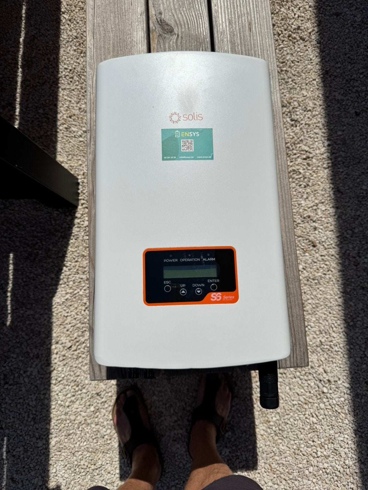 Omvormer Solis, Enlèvement, Comme neuf, Système complet, 200 watts-crêtes ou plus