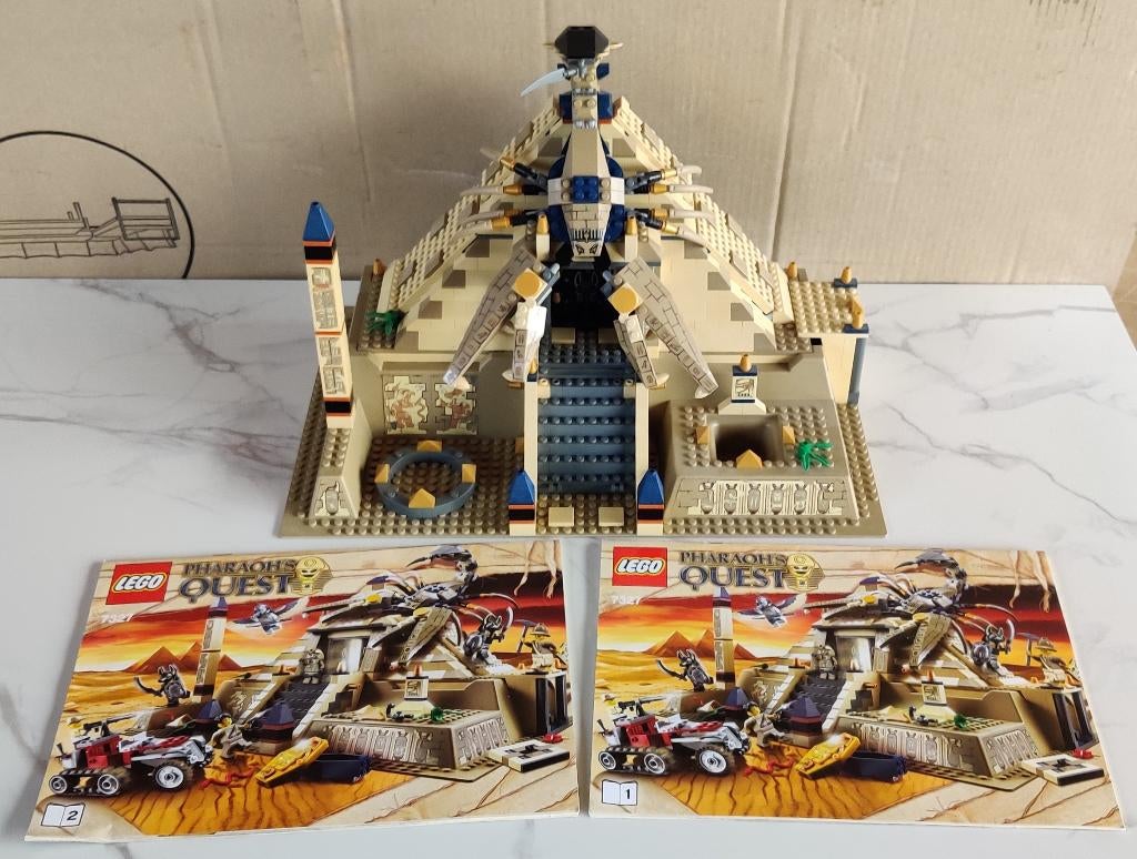 7327 LEGO Pharaoh's Quest - La Pyramide du scorpion, Kinderen en Baby's, Speelgoed | Duplo en Lego, Ophalen of Verzenden, Gebruikt