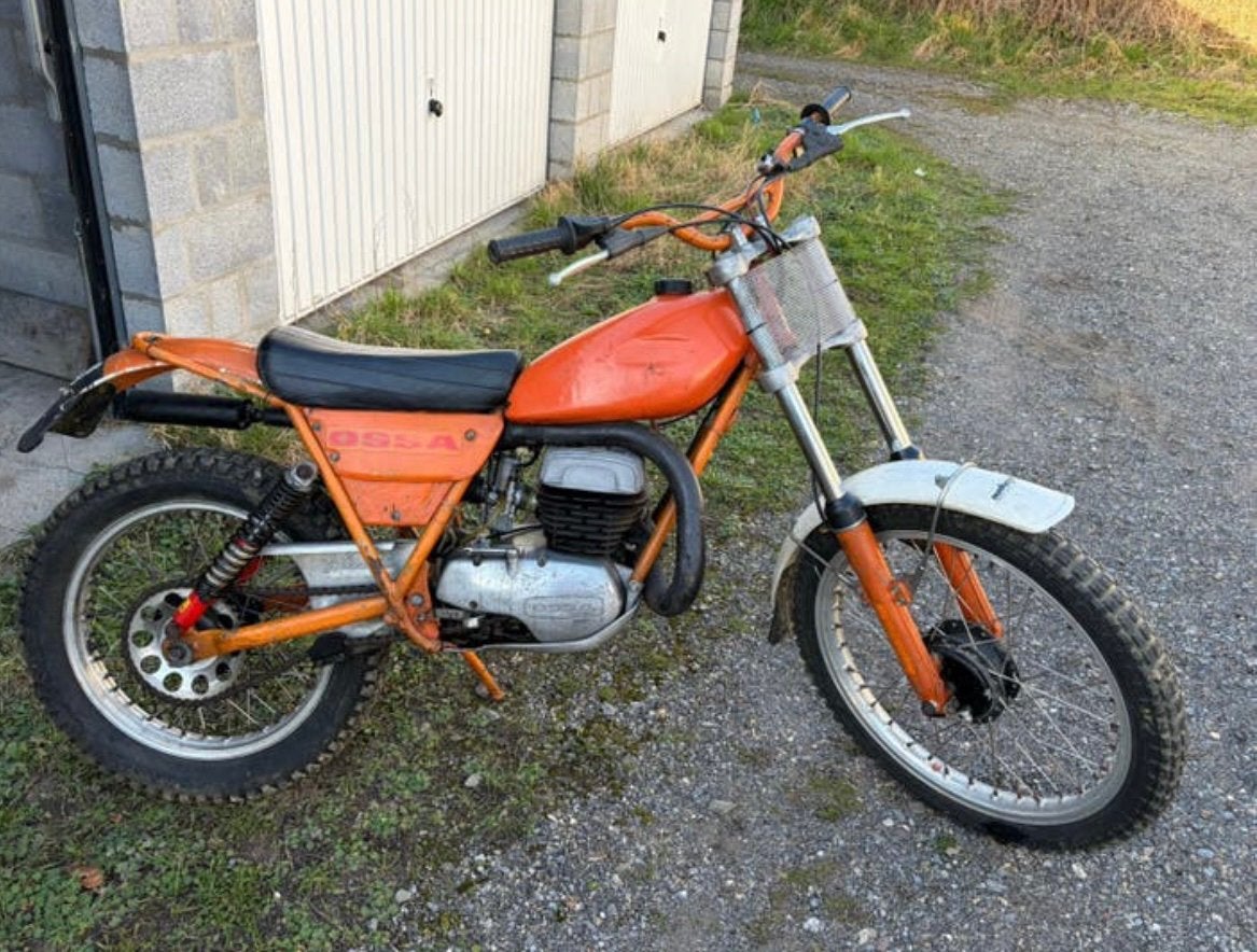 Ossa 350 acec quelque pièces, Enlèvement