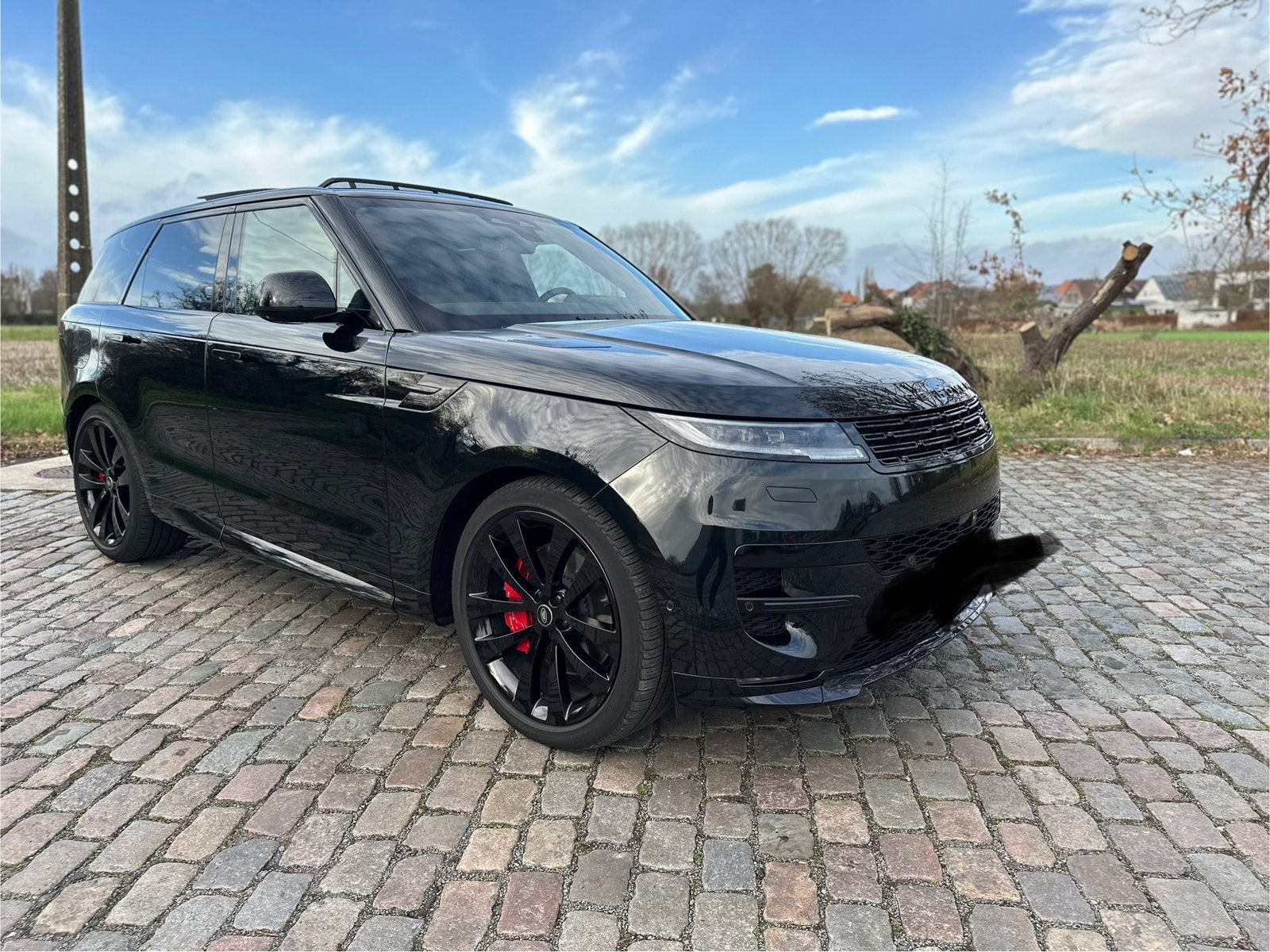 Range rover sport p440 hse dynamic hybride fullloption, Auto's, Automaat, Dealer onderhouden, Zwart, Leder