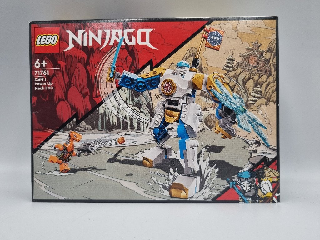 Lego Ninjago 71761 Zane’s Power Up Mech EVO, Lego, Nieuw, Ophalen of Verzenden, Ongeopend/sealed