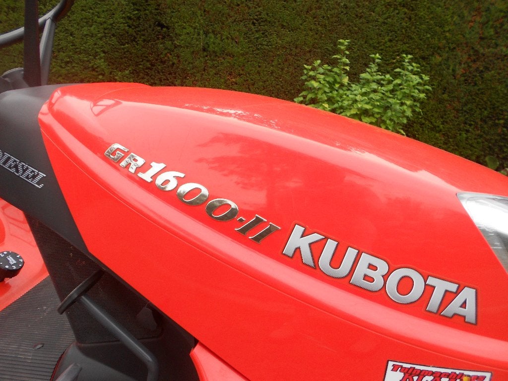 zitmaaier Kubota GR 1600 II 189 draaiuren perfecte staat., Tuin en Terras, Zitmaaiers, Ophalen, Zo goed als nieuw, Kubota John Deere Iseki Tractor diesel tondeuse