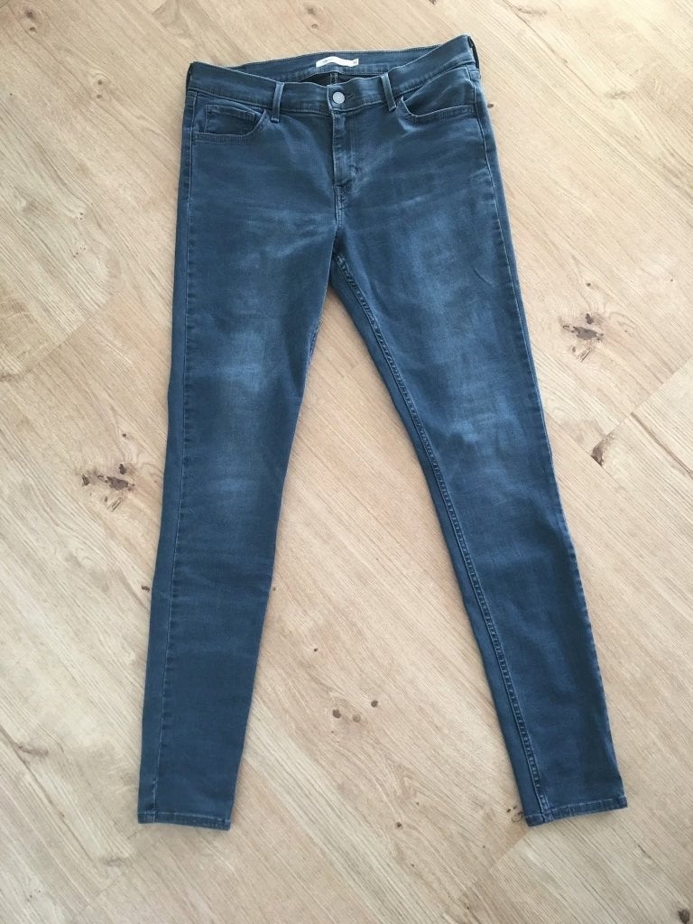 LEVI'S super skinny blauwe dames jeans W 32 L 32, Blauw, Maat 42/44 (L), Ophalen of Verzenden, Zo goed als nieuw