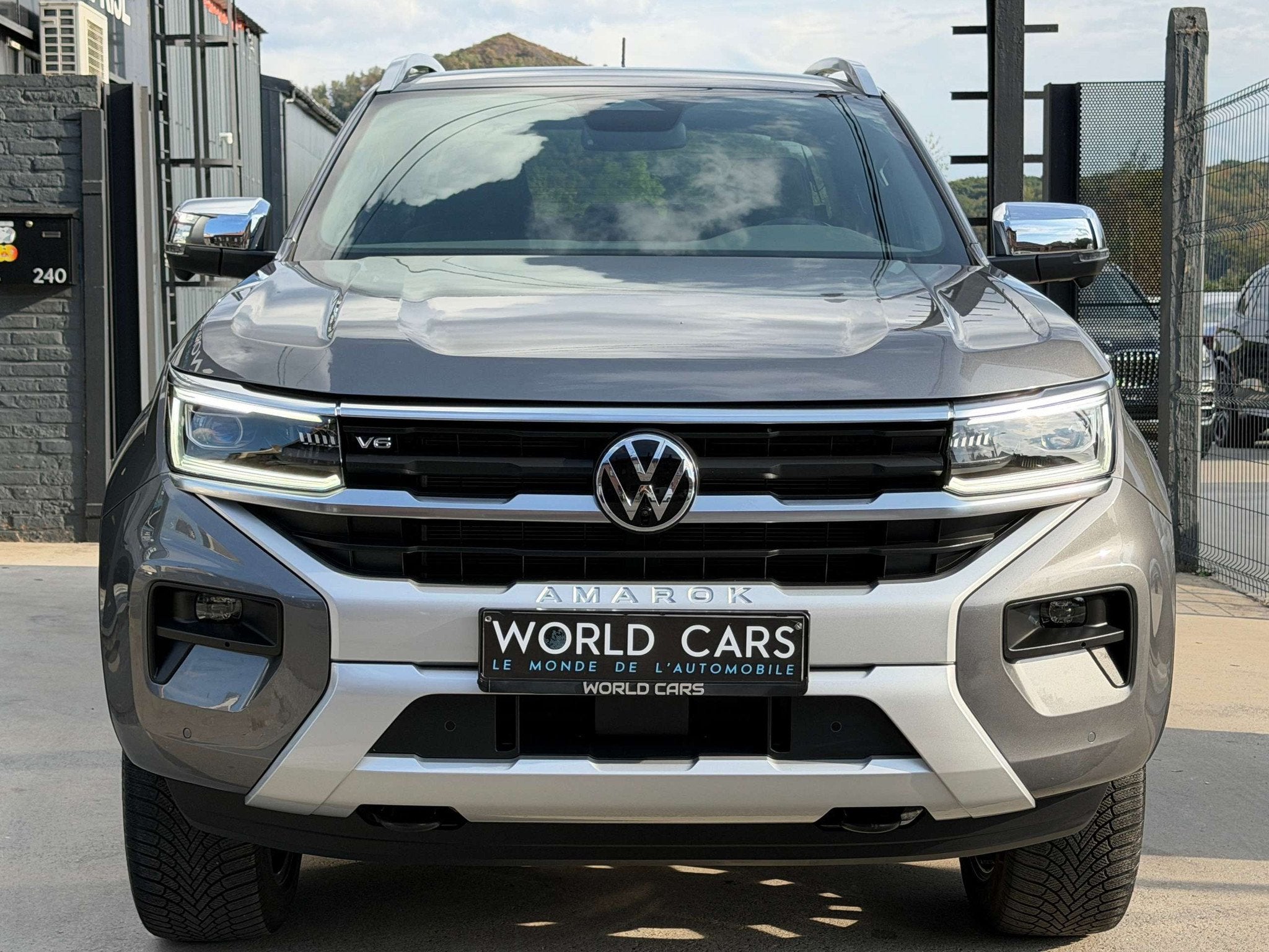 Volkswagen Amarok 3.0 V6 TDi 4Motion Aventura- TVAC/BTW*IN-, Autos, Cuir, Argent ou Gris, Achat, Noir