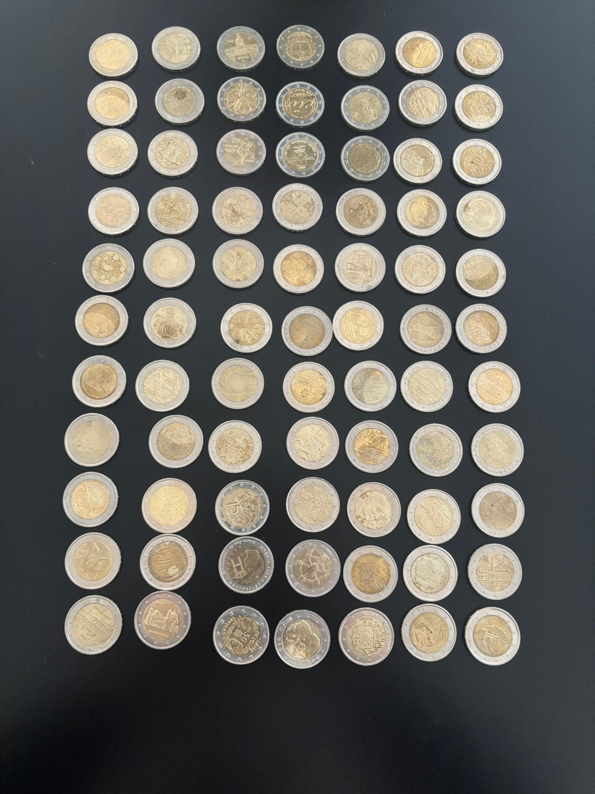 77 pieces 2 euros commémoratives, Timbres & Monnaies, Monnaies | Europe | Monnaies euro, Enlèvement ou Envoi, 2 euros