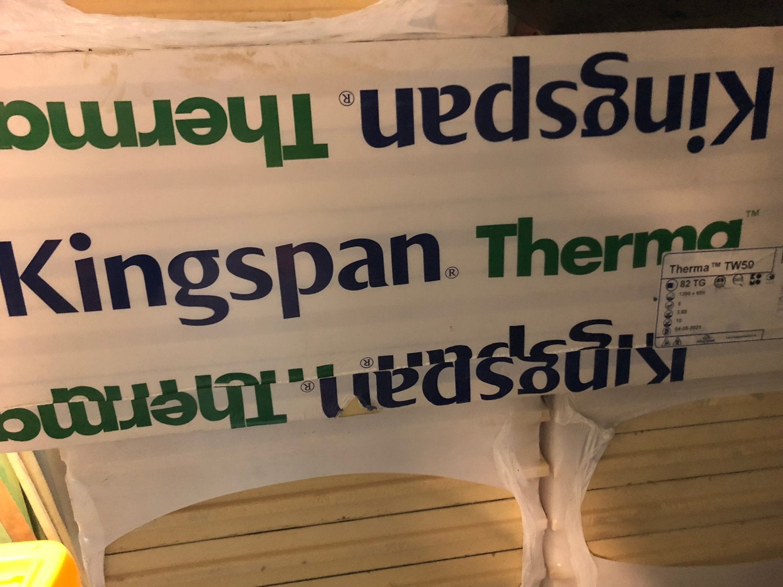 Isolatie platen kingspan, Doe-het-zelf en Bouw, Isolatie en Afdichting, Ophalen, Dakisolatie, Nieuw, Hardschuim (Pir)