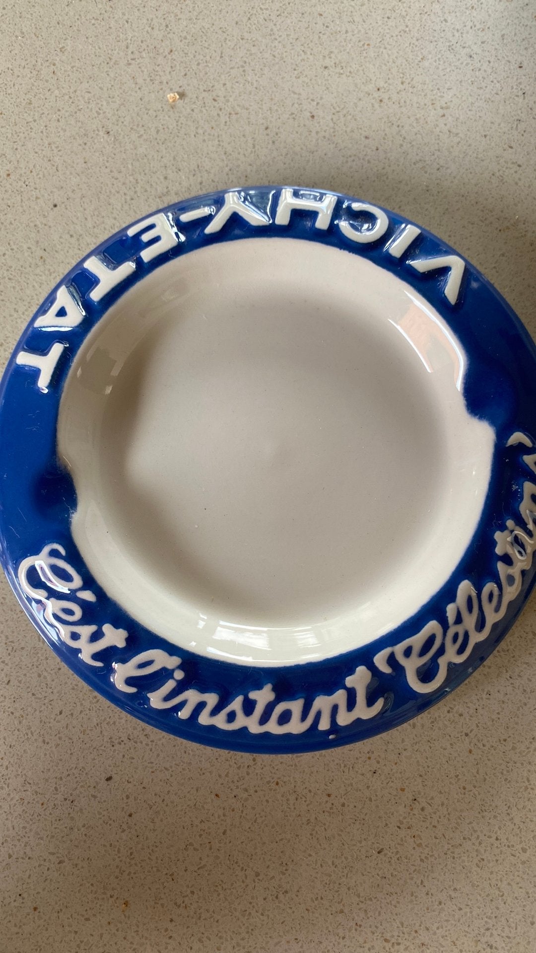 Asbak vichy-etat, Antiek en Kunst, Ophalen of Verzenden