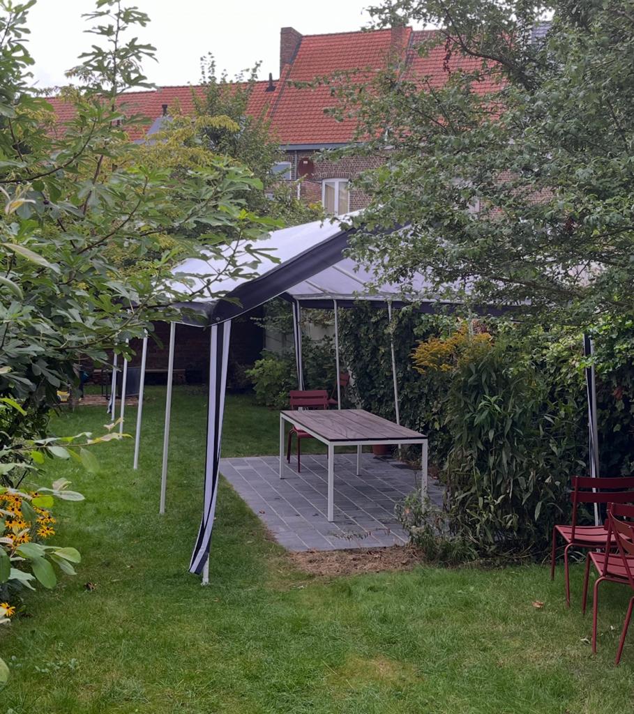 Partytenten te huur - 2 stuks, Tuin en Terras, Ophalen, Partytent, Minder dan 4 meter, 8 meter of meer