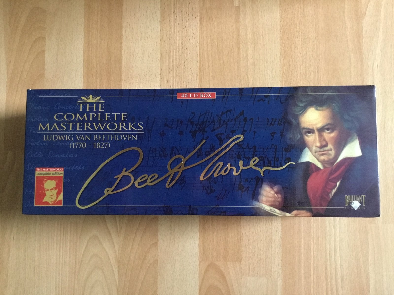 40 cd box Ludwig van Beethoven, Cd's en Dvd's, Ophalen of Verzenden, Zo goed als nieuw, Beethoven