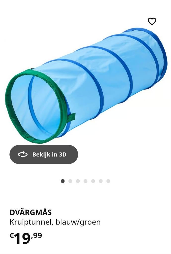Speeltunnel 10€, Animaux & Accessoires, Jouets pour chats, Enlèvement, Tunnel de jeu