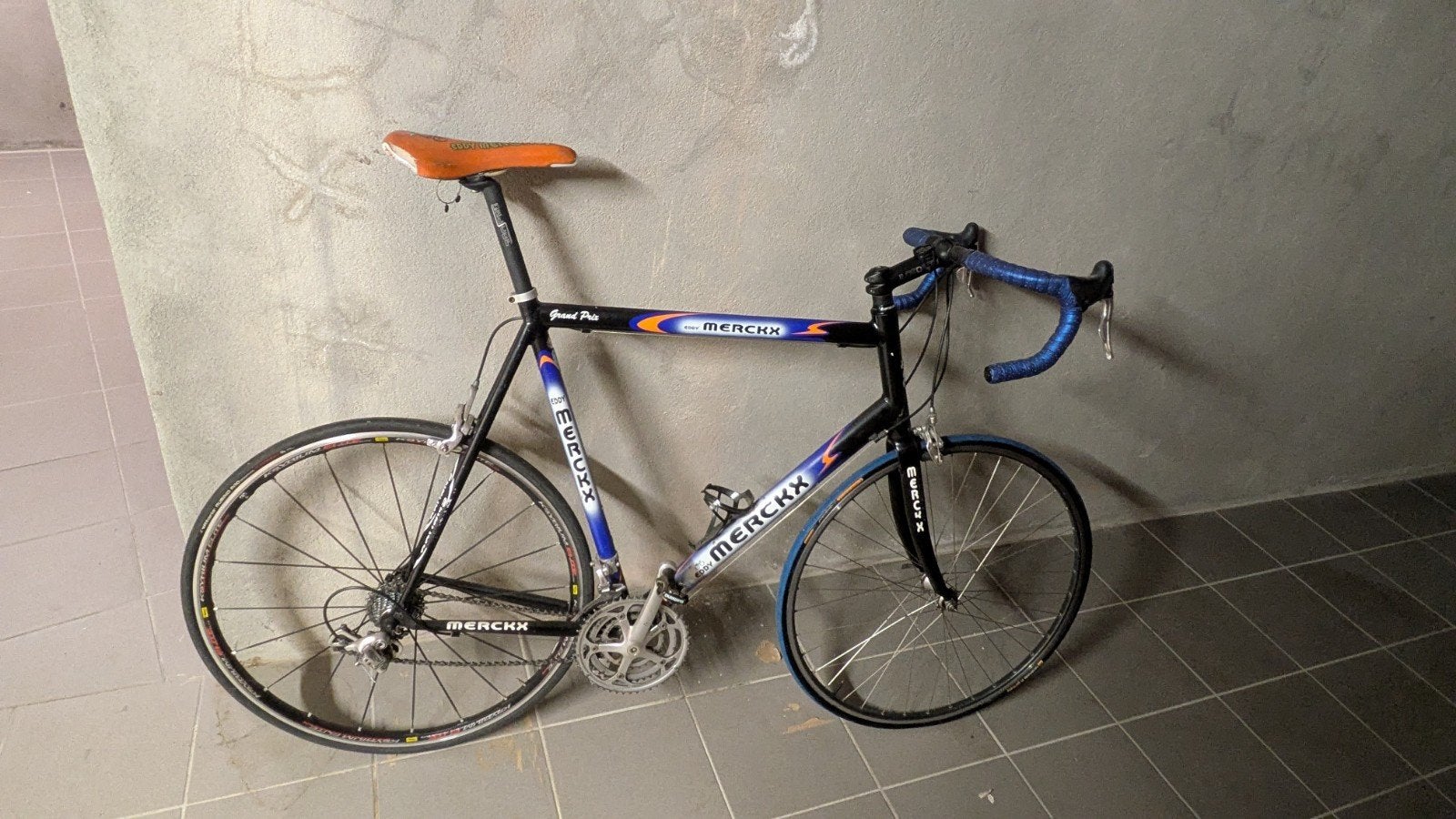 Koersfiets Eddy Merckx, Ophalen
