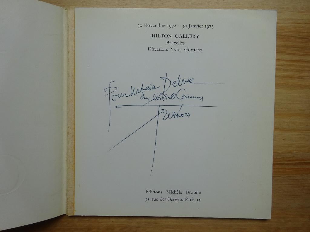 Pierre-Yves Trémois, Or 1972 ** signed, Enlèvement ou Envoi, Utilisé, Peinture et dessin