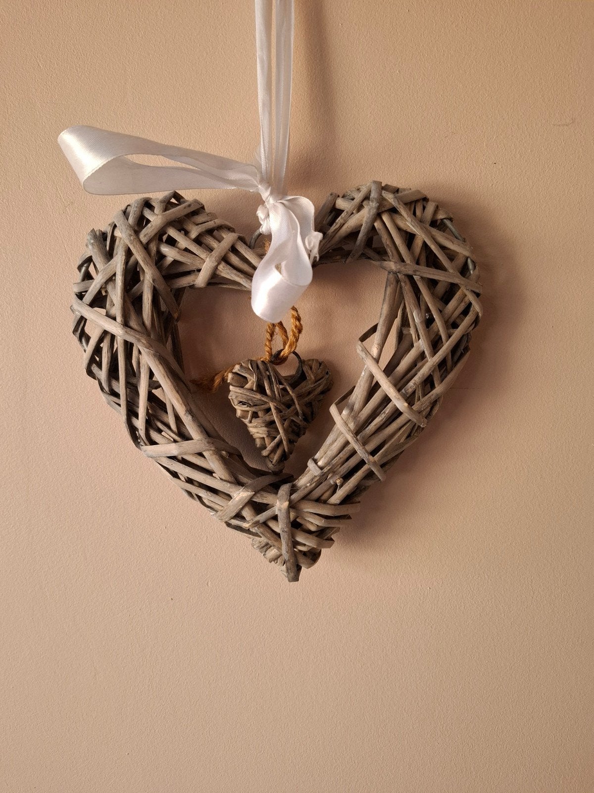 Decoratie hartje, Huis en Inrichting, Woonaccessoires | Kransen, Ophalen, Gebruikt