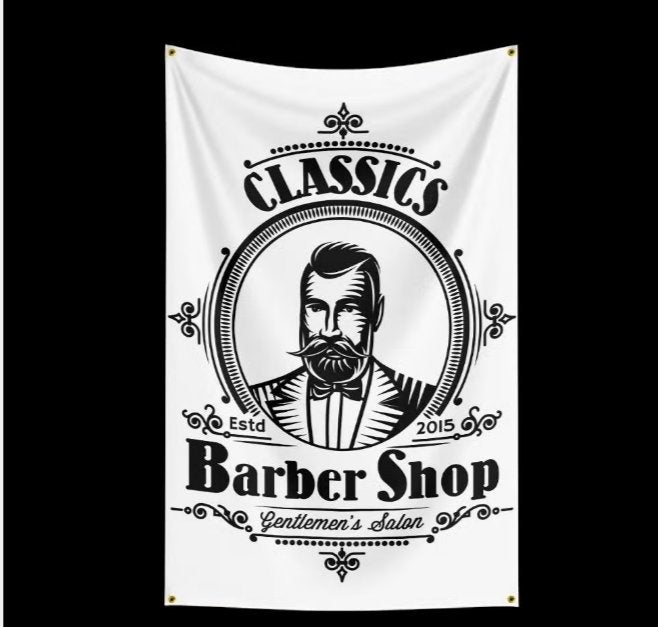 Grote vlaggen Kapper / Barber shop (150x90cm), Enlèvement ou Envoi, Neuf