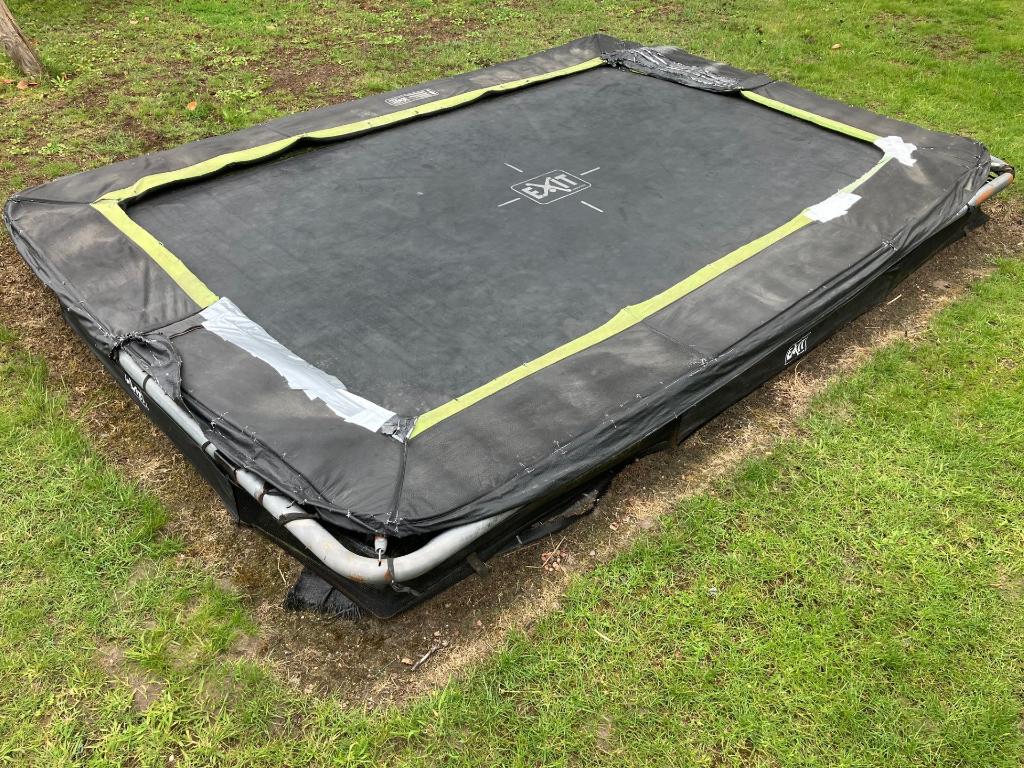 Trampoline Inground Exit 214 x 305 cm, Ophalen, Gebruikt