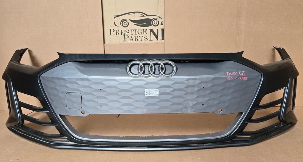 Voorbumper Audi RS E-TRON GT Origineel Bumper PDC bj.2020-, Gebruikt, -, Voor, Bumper