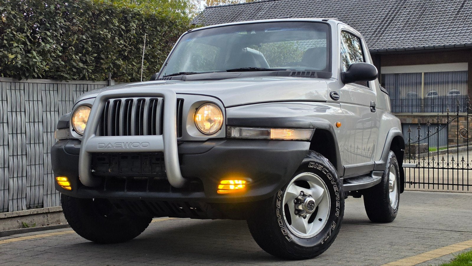 sangyong korando 2.9 Turbodiesel, Autos, Argent ou Gris, Achat, Korando, 2 places