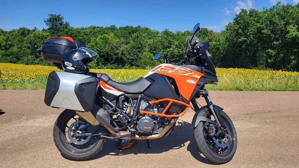 KTM 1290 Super Adventure S, Motoren, 2 cilinders, Handvatverwarming, Motorrijbewijs A, Gebruikt