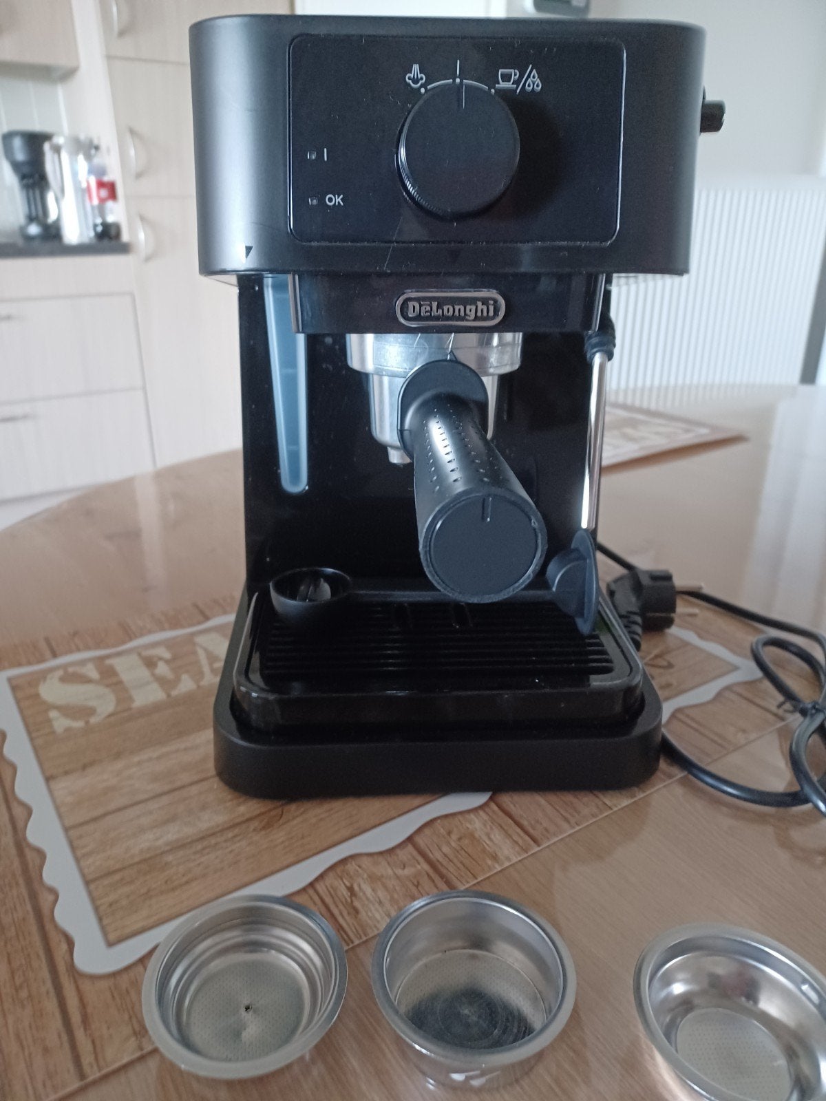 Koffiezet expresso, Elektronische apparatuur, Ophalen, Gemalen koffie