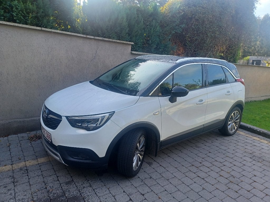 Opel crossland X, Auto's, Voorwielaandrijving, Stof, Wit, 96 kW