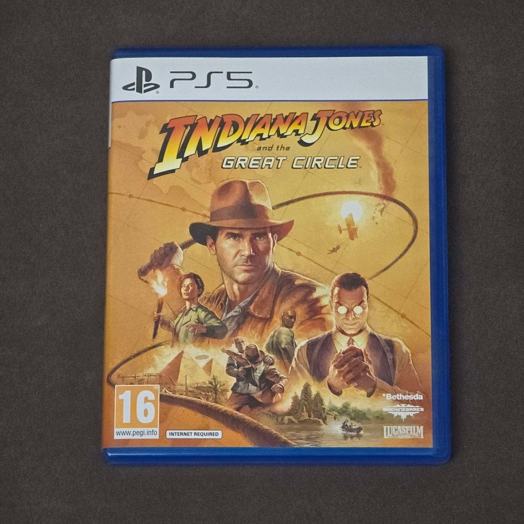 Indiana Jones and The Great Circle voor PS5, Games en Spelcomputers, Avontuur en Actie, Gebruikt, 1 speler, Ophalen of Verzenden