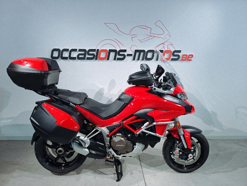 Ducati Multistrada 1200S - 2016 - 18.537km - Garantie 1 an, Tourisme, Entreprise, Occasion, Plus de 35 kW