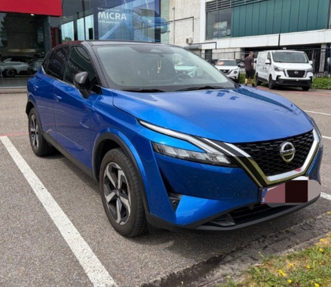 Nissan Qashqai MHEV  #benzine #hyhride met GARANTIE, Auto's, Blauw, Handgeschakeld, 5 deurs, Qashqai
