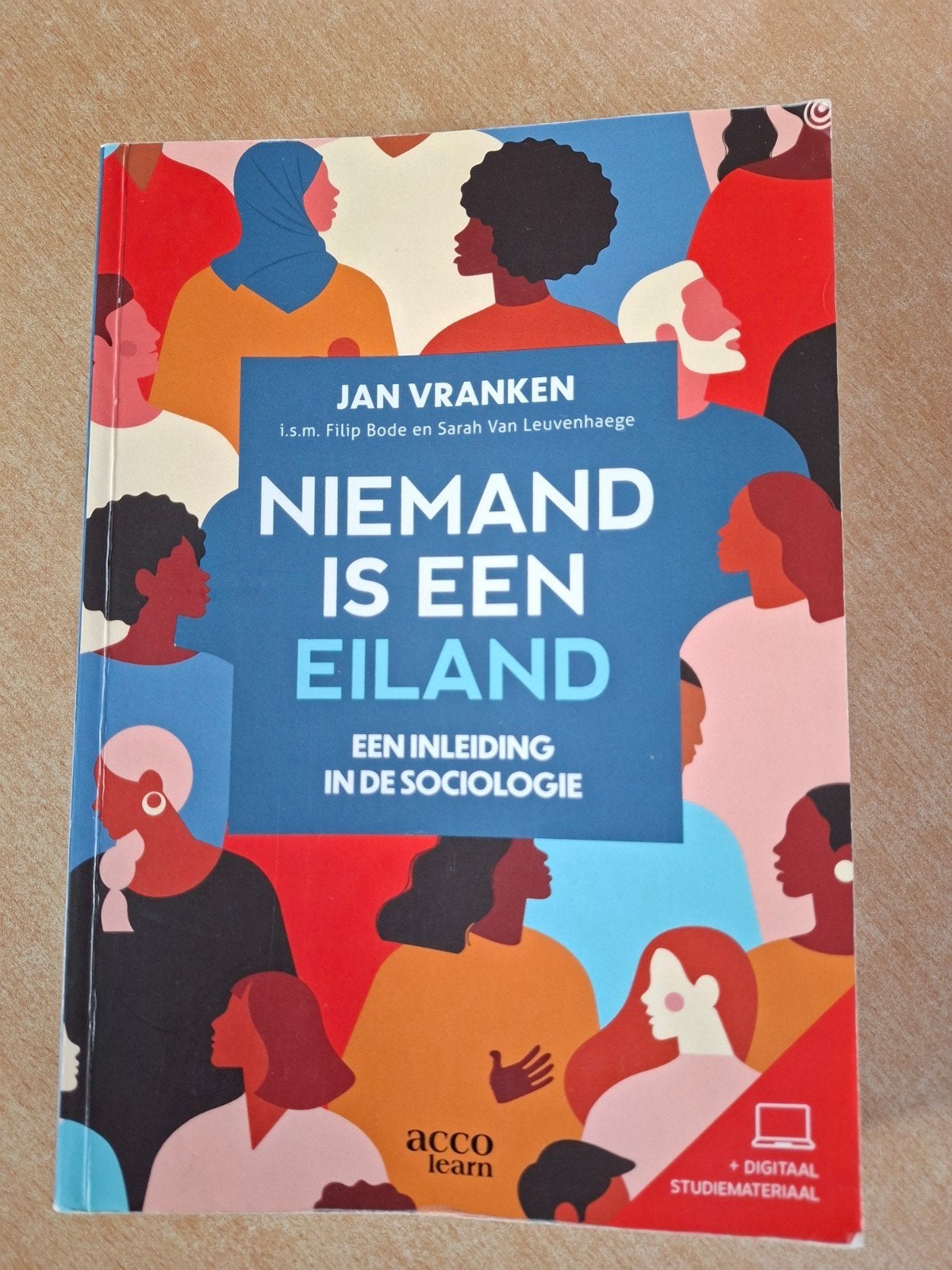 Jan Vranken - Niemand is een eiland, Boeken, Ophalen, Zo goed als nieuw, Jan Vranken
